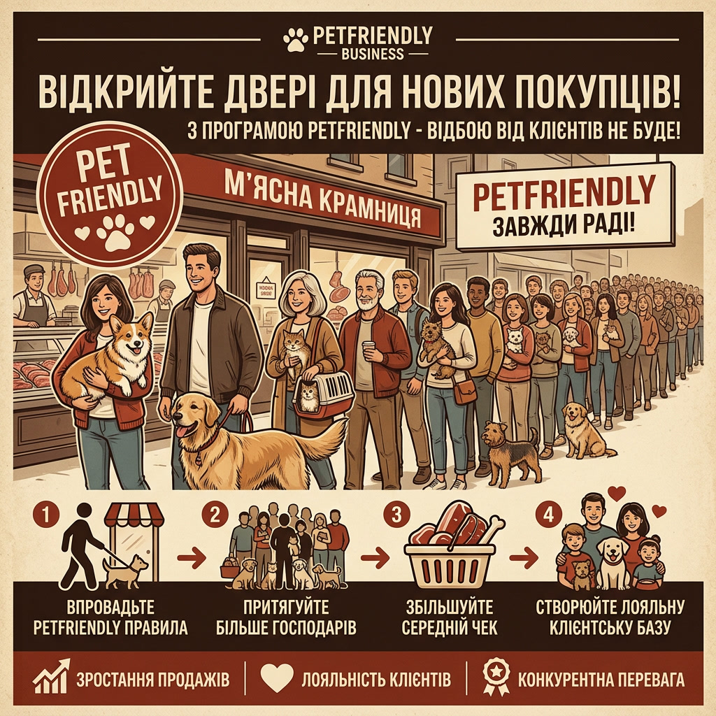 PetFriendlyUA — більше клієнтів